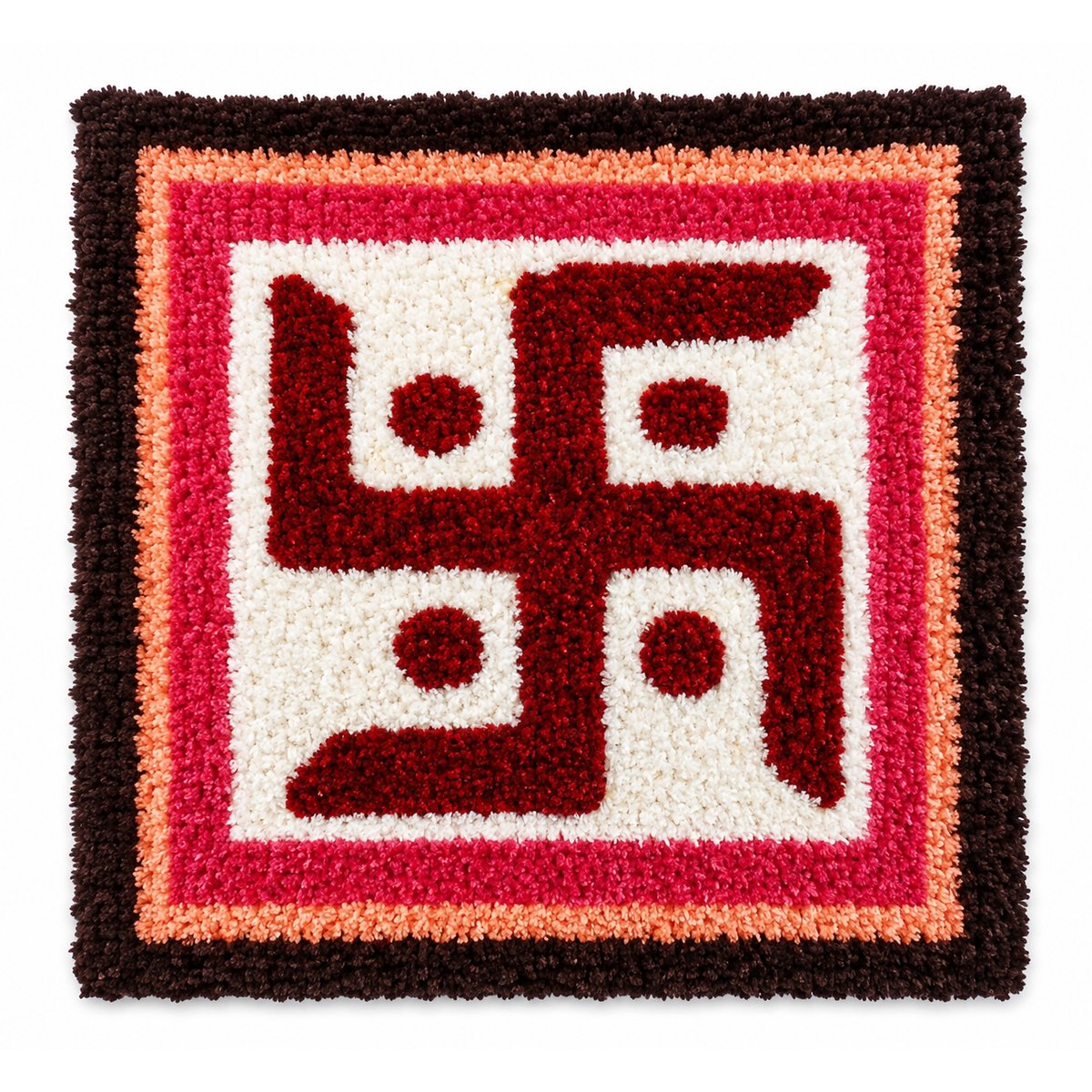 Swastik Rangoli mat 