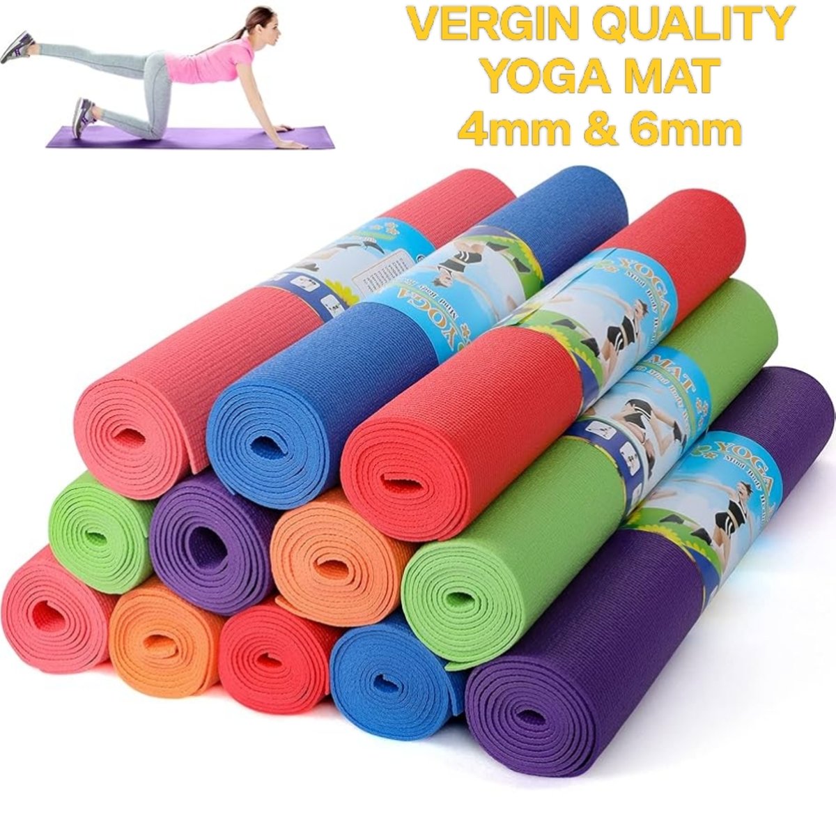 Premium Yoga Mat 6mm