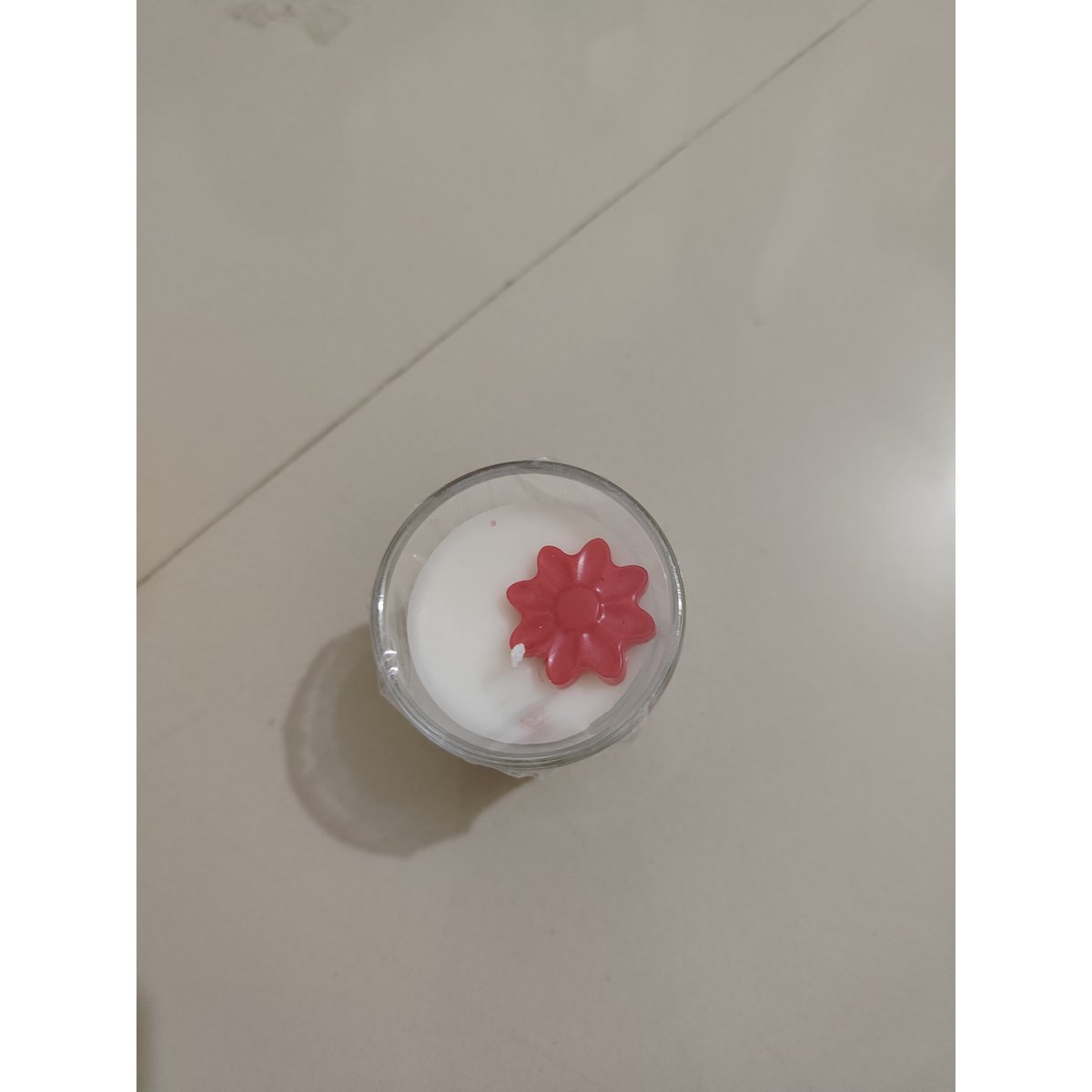 Prisha Glass candle 