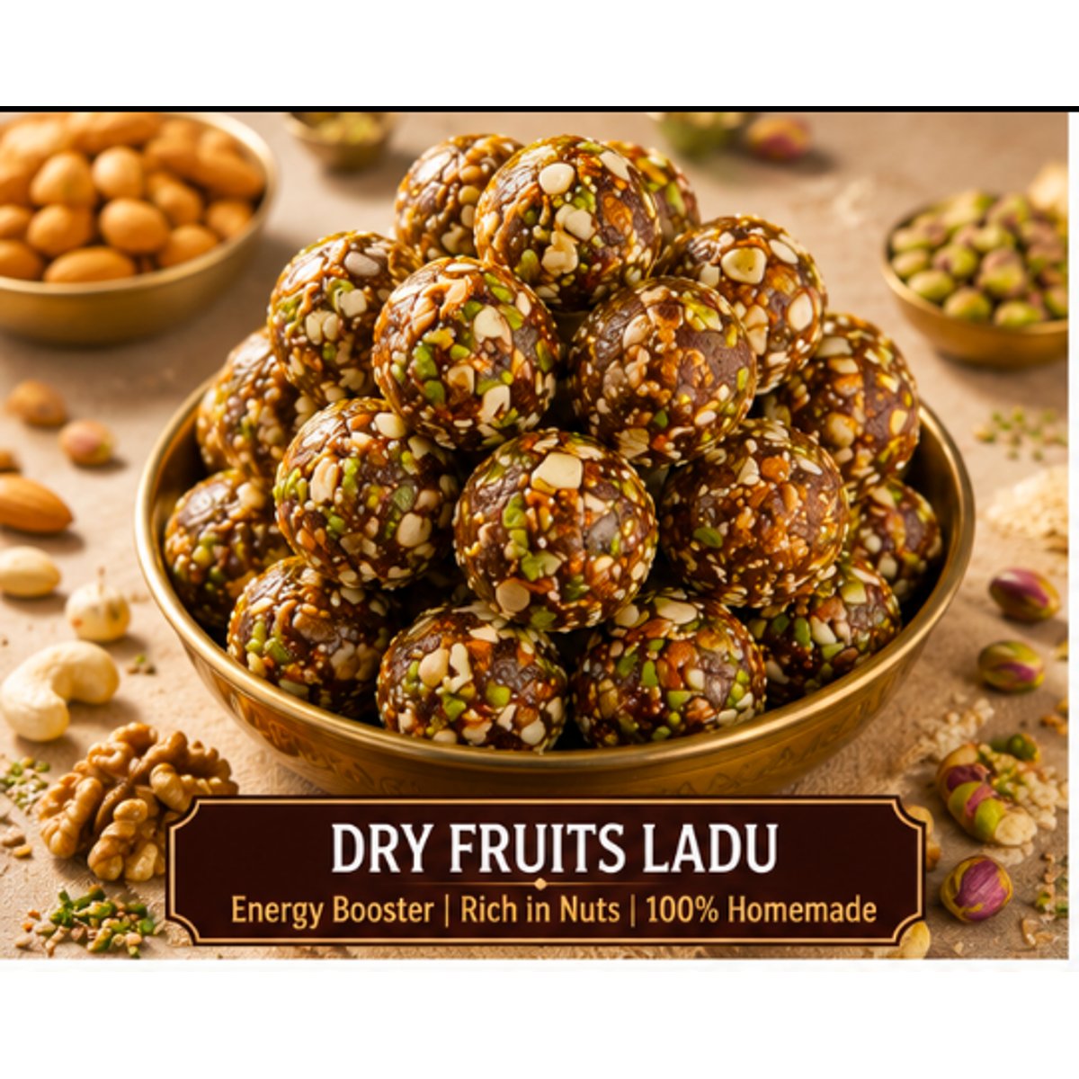 Dry fruits ladu 
